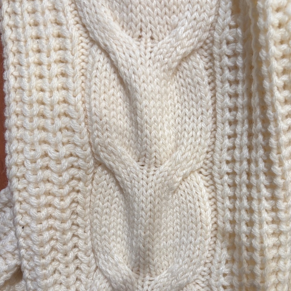 Line & Dot Cream Open-Front Cardigan - Picture 3 of 6